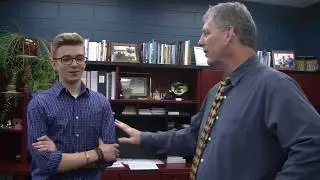 Teen Leadership Portage County: Ben Formella with Marty Loy