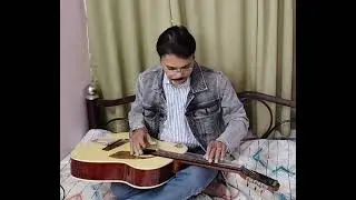 Amar Hridoy Tomar Apon Hater dole/Rabindra Sangeet/ Hawaiian Guitar Cover/Gautam Kumar Maiti 