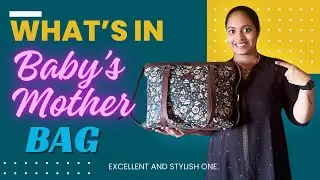 What's in My Baby's Mother Bag || Essential Items for New Moms During journey ||  Tips for New Moms