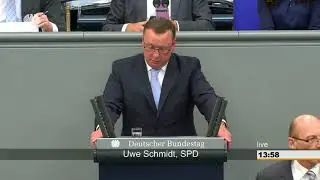 Uwe Schmidt: Verkehr und digitale Infrastruktur [Bundestag 15.05.2018]