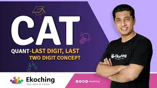 Last Digit, Last Two-Digit Concept/Cyclicity Part-1 | Ekoching