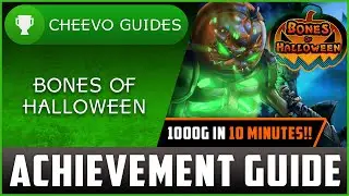 Bones of Halloween - Achievement / Trophy Guide (Xbox/PS4) **1000G IN 10 MINUTES**