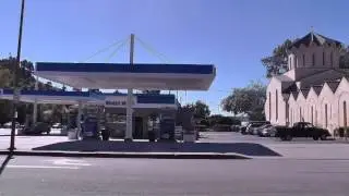 Driving around Glendale, California