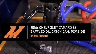 2016+ Chevrolet Camaro SS Baffled Oil Catch Can, PCV Side Features & Benefits By Mishimoto