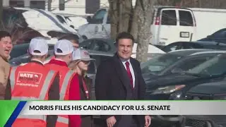 Republican candidate, Nate Morris, officially files his candidacy for U.S. Senate