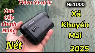 Test m&aacute;y đo khoảng c&aacute;ch chống nước Nk1000 đo mặt nước d&acirc;y điện sieu nhanh th&ocirc;ng số 1000m