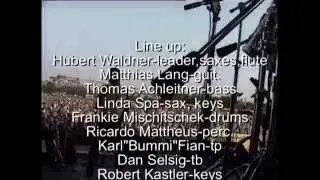 HYPERSAX, live on stage at the Donauinselfest in Vienna ,Austria 1992