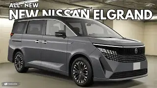 Представлен новый Nissan Elgrand &ndash; интерьер и экстерьер просторного и роскошного минивэна