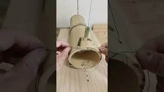 Make mouse traps with bamboo pipes