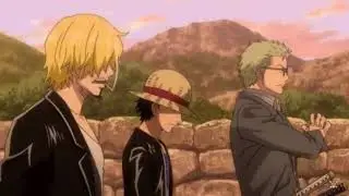 Luffy uses conquerors haki (film z eng dub)