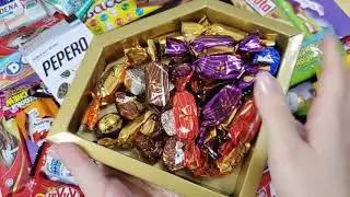 Some New Lot's of interesting candies opening ASMR