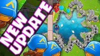 Bloons TD Battles :: NEW UPDATE GAMEPLAY :: THESE BLOONS ARE FAST!!! NEW MAPS :: BTD BATTLES