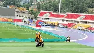 Bike stunt show
