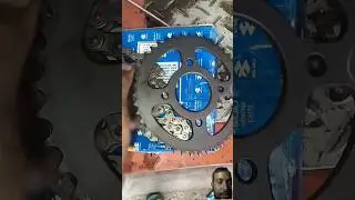 Pulsar 125 bs6 new chain sprocket genuine #automobile #modified #mechanic #facts #viralvideo #viral