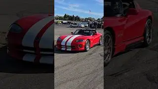 Dodge Viper RT/10 & GTS Drive By Engine Sound M1 Concourse Cars and Coffee 2024