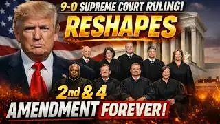 BREAKING: 9-0 Supreme Court Ruling RESHAPES 2nd & 4th Amendment Forever!