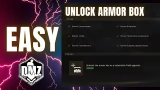 Quick DMZ Armor Box Field Upgrade Unlock