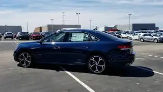 2020 VW Passat 2.0T R-Line w/Two-tone Shetland and black leatherette interior and remote start