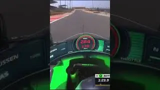 F1 2024 |   #bahrain Testing || KICK SAUBER Onboard