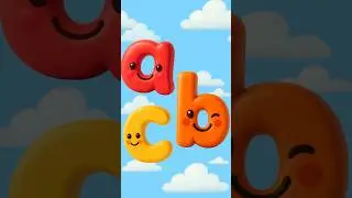 ABC Song (Lowercase) 🌈 | Fun & Colorful Alphabet Song for Kids