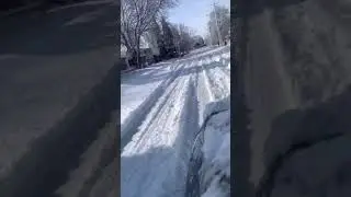 Spring storm brings several inches of snow to Minneapolis #minnesota #minneapolis