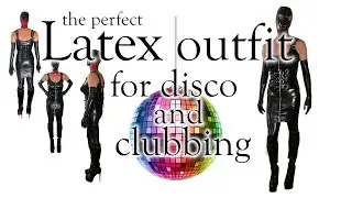 Latex styling for clubbing: opening of the front latex dress zip #latexfashion #latexdress #boots