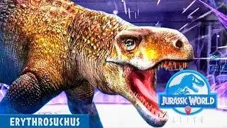 ERYTHROSUCHUS LLEGA PARA DESTRUIR JURASSIC WORLD ALIVE