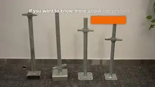 The Scaffolding Screw Jack Base: How This Tiny Screw Jack Lifts & Levels Tons of Weight