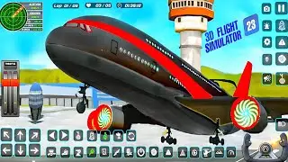Airplane Flying Pilot Game 3 || City Flight Simulator Plane Games || Android Gameplay 
