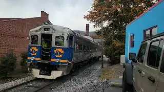 Budd RDC 9167 at Bellefonte PA