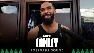 &ldquo;He [Jaden] Carried Us Tonight.&rdquo; | Mike Conley Post Game Sound | 12.06.25