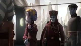 Ahsoka talks to Riyu
