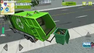 Garbage Truck Simulator Pro   Heavy Truck Simulation Game   Android Gameplay Video #2