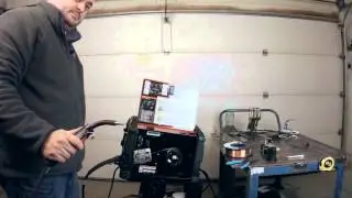 Lincoln Power Mig 210 MP Setup