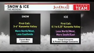 Heavy snow and ice expected to impact travel over the weekend