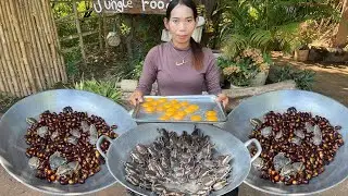 Countryside Recipe! Bullfrog Sour Soup Recipe | Bullfrog ASMR Cooking