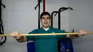 Mejora tu postura con un palo