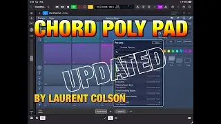 ChordPolyPad &mdash; MIDI-плеер аккордов от Лорана Колсона &mdash; Обновление &mdash; Новые наборы аккордов и функц...