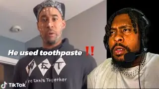 HE USED TOOTH PASTE FOR PIMPLES  | FUNNY BLACK TIKTOKS REACTION