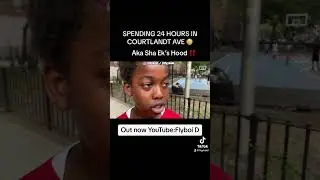 24 hours in COURTLANDt Ave aka Sha Ek&rsquo;s hood 😳 #shorts #shaek #blovee #viral #bronx
