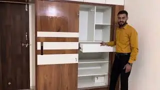 Sliding Wardrobe with hidden mirror 7385533693