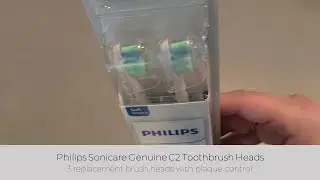 In Hand Review of Philips Sonicare Genuine C2 Optimal Plaque Control Toothbrush Heads