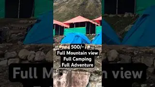 Life me or kya chahiye #shorts #mana #adventure #camping #vloggindersingh
