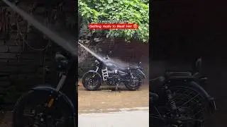 Royal Enfield Meteor 350 Stellar Blue 💙😍 #minivlog #bikelover #royalenfield #meteor #motovlog