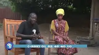 Don d'une proth&egrave;se et des vivres &agrave; madame Eudoxie ADOWE &agrave; ZGBODOME
