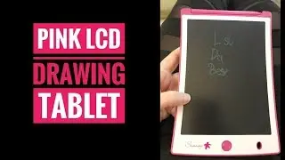 Pink LCD Writing Tablet is  fun gift idea!