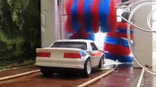Scale Model Car Wash