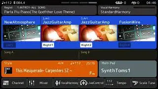 ''This Masquerade''-The Carpenters- Yamaha Genos2 Style File