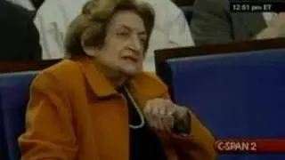 Helen Thomas Challenges Bush Admin on Use of Torture