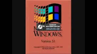 Windows 3.1 in Invert Color